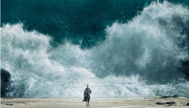 Sonhar com tsunami de água limpa