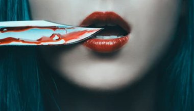 Sonhar com sangue na boca