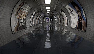 Sonhar com muita água