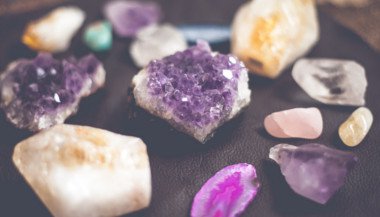 Cristais de limpeza e proteção