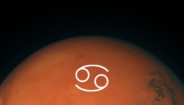 Marte em Câncer: as emoções à flor da pele