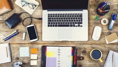 A mesa de trabalho de cada signo