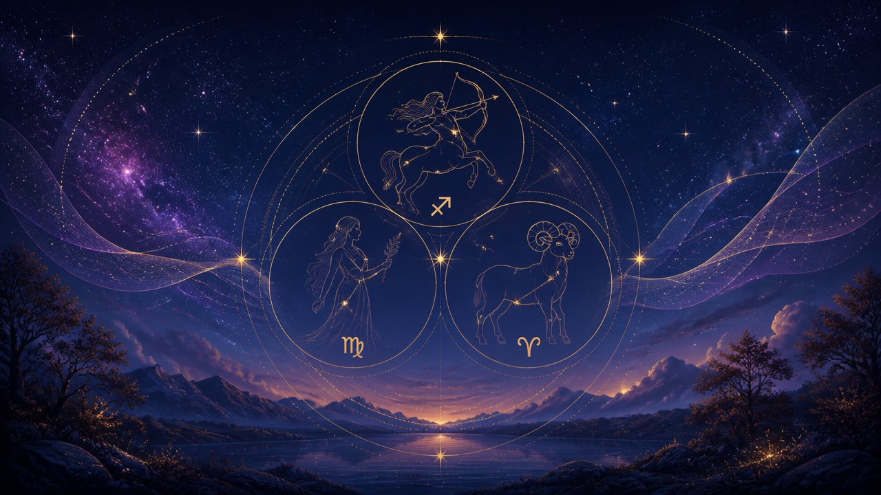 Arte editorial mística sobre Horóscopo do dia de hoje (16/09/2026): previsões dos signos para Quarta-feira