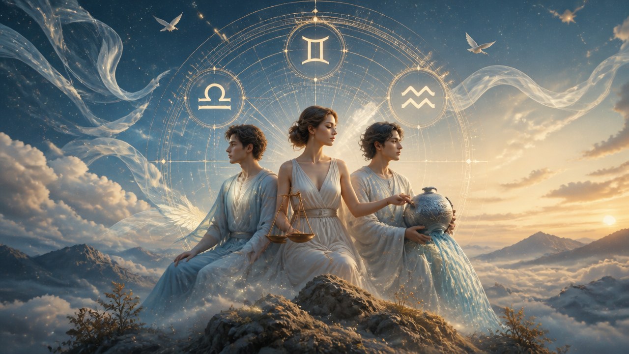 Signos de Ar: coisas que podemos aprender com eles