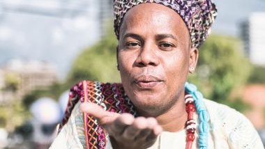 Imagem de um filho de Baiano na Umbanda.