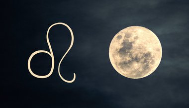 Lua Cheia em Leão — 16 de fevereiro de 2022