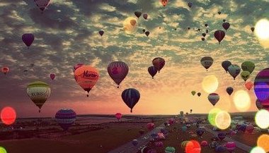 Janeiro: férias e balões