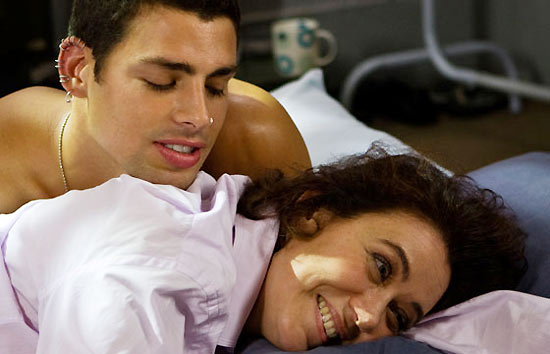 Lília Cabral e Cauã Reymond, elencos do filme 