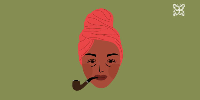 Representação da Vó Severina 