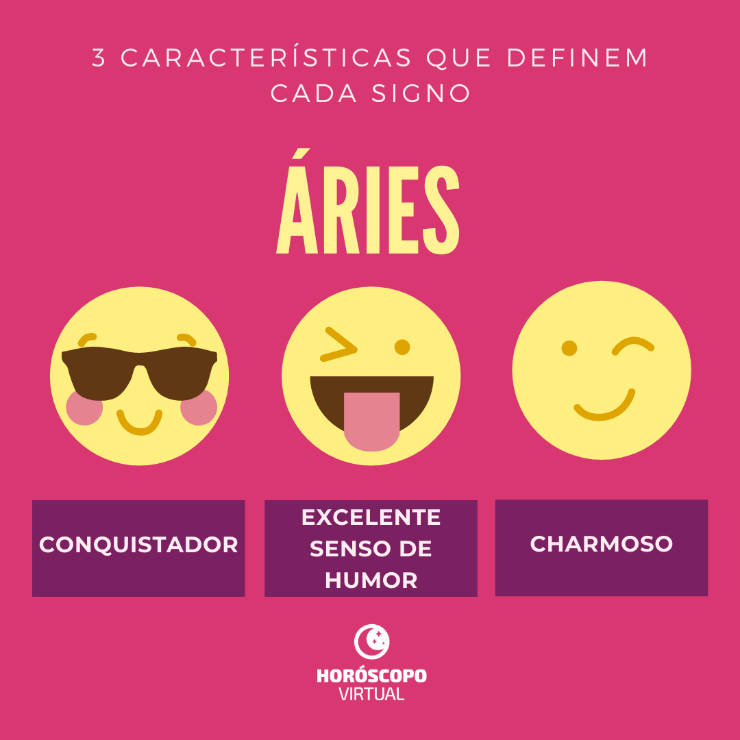 3 características que definem cada signo - Áries
