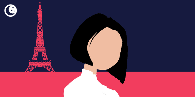 Ilustração de Colette do filme 