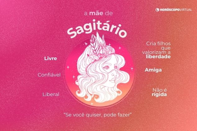 A mãe de sagitário