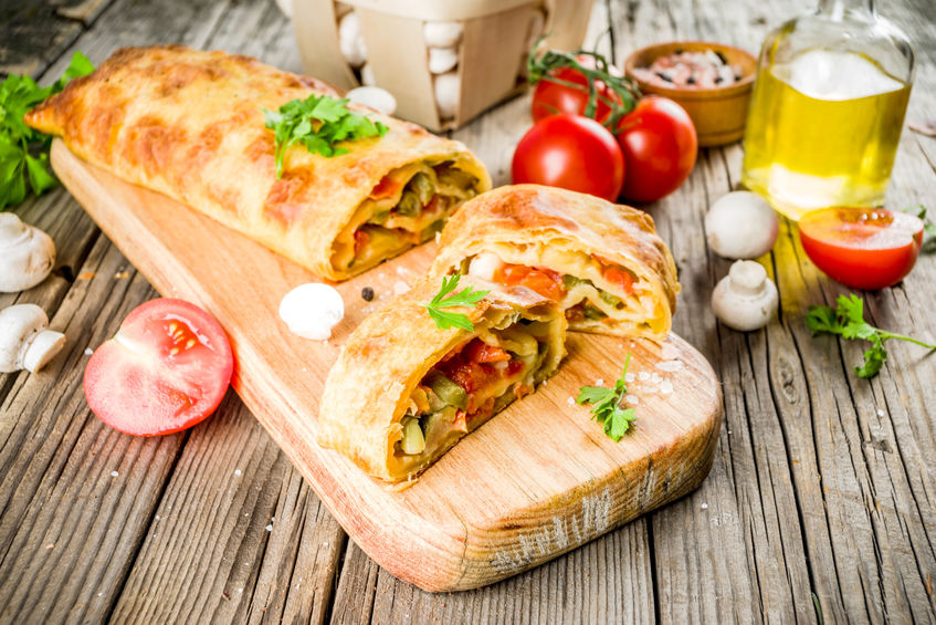 Enroladinho recheado