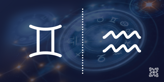 Gêmeos com Ascendente em Aquário