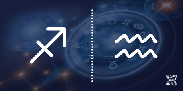 Sagitário com ascendente em Aquário