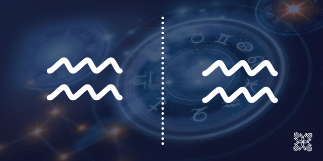 Aquário com ascendente em Aquário