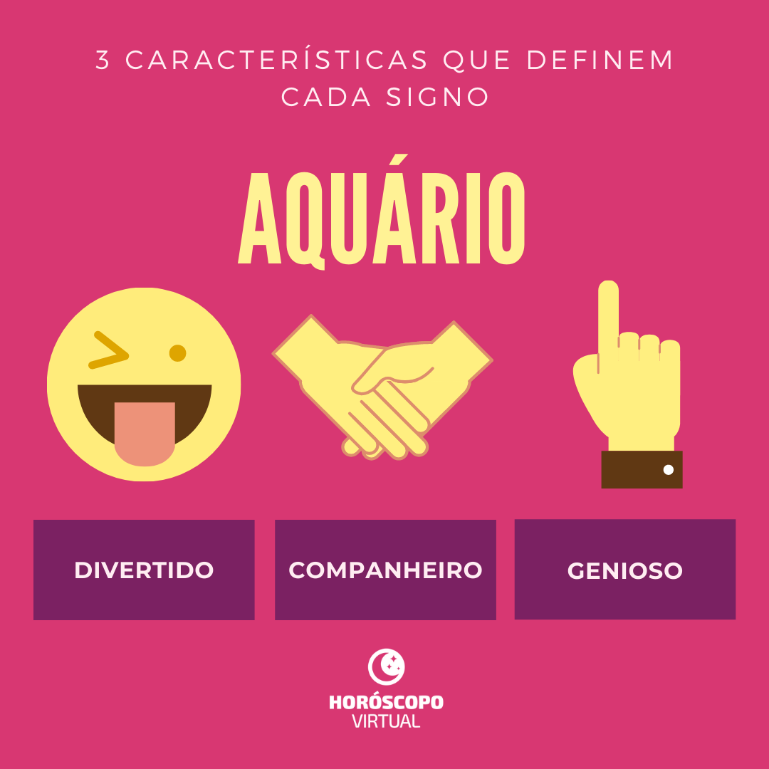 3 características que definem cada signo - Aquário