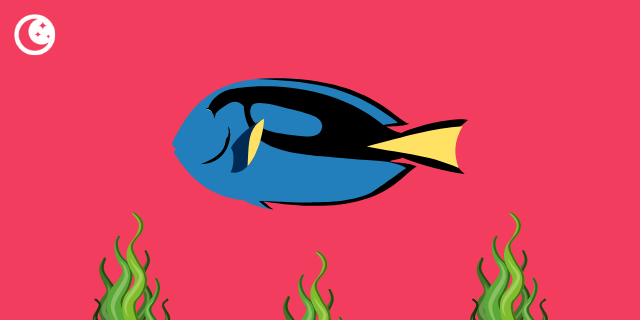 Ilustração de Dory do filme 