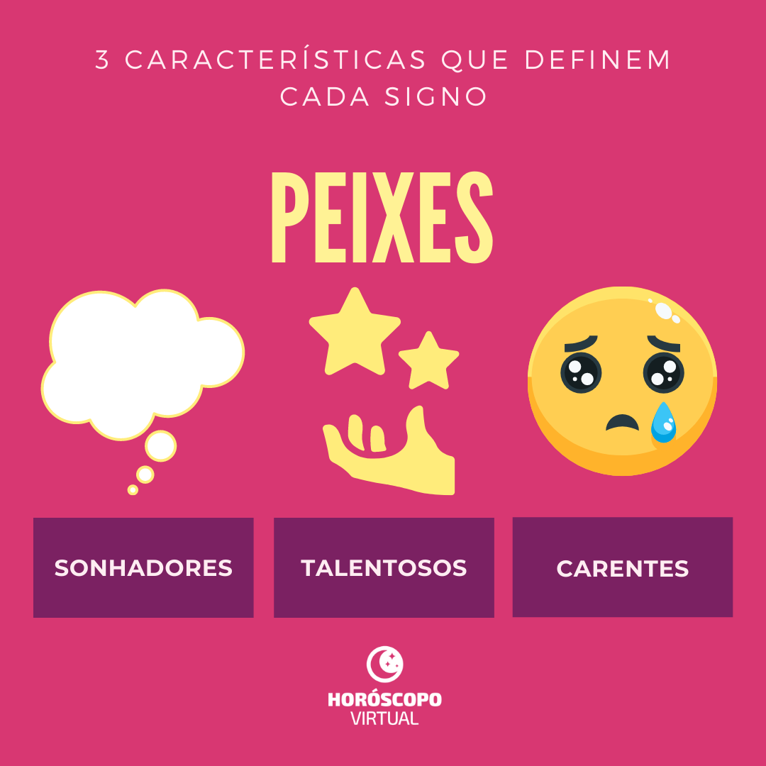 3 características que definem cada signo - Peixes
