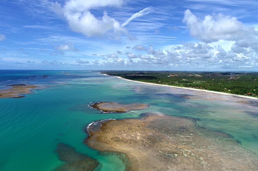 Praia de São Miguel dos Milagres.