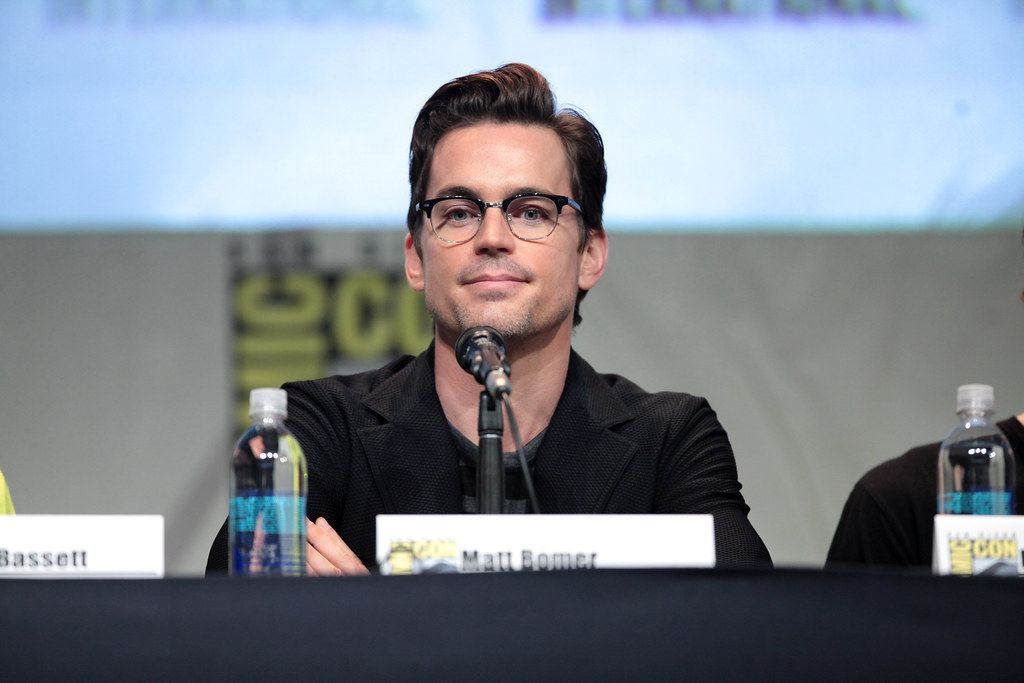 Matt Bomer falando na Comic Con de San Diego em 2015