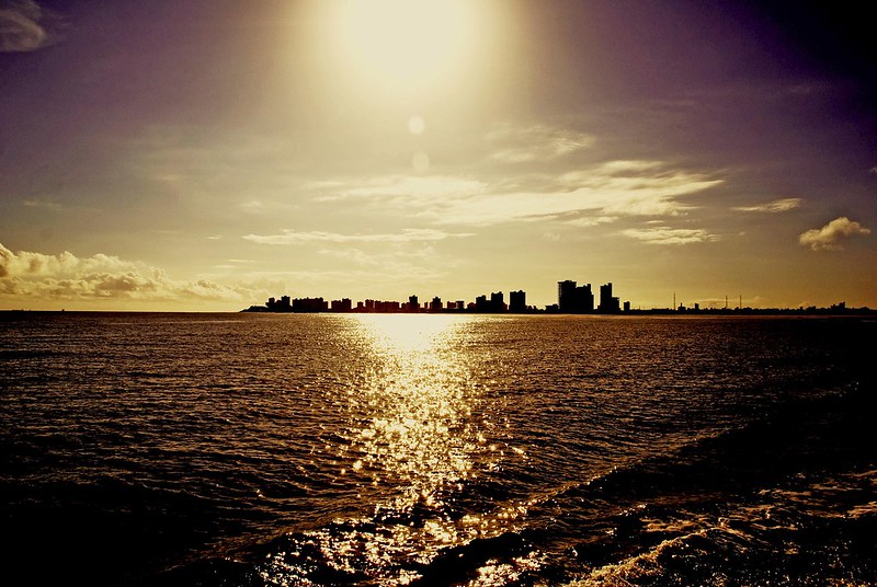 Praia em São Luís.