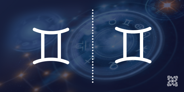 Gêmeos com Ascendente em Gêmeos