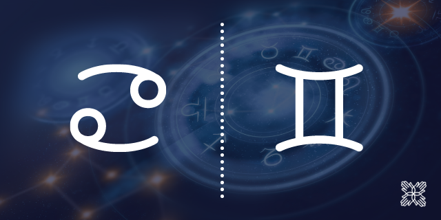 Câncer com ascendente em Gêmeos