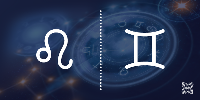 Leão com ascendente em Gêmeos