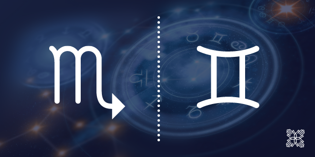 Escorpião com ascendente em Gêmeos