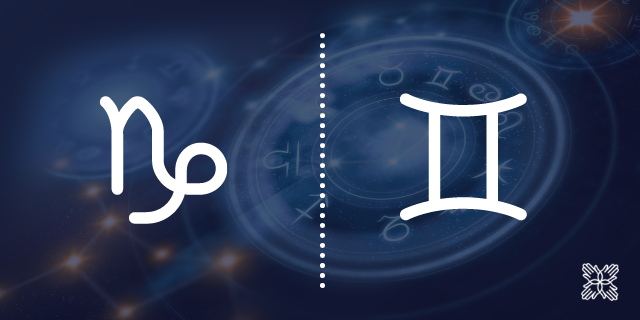 Capricórnio com ascendente em Gêmeos