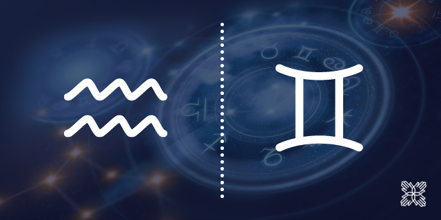 Aquário com ascendente em Gêmeos