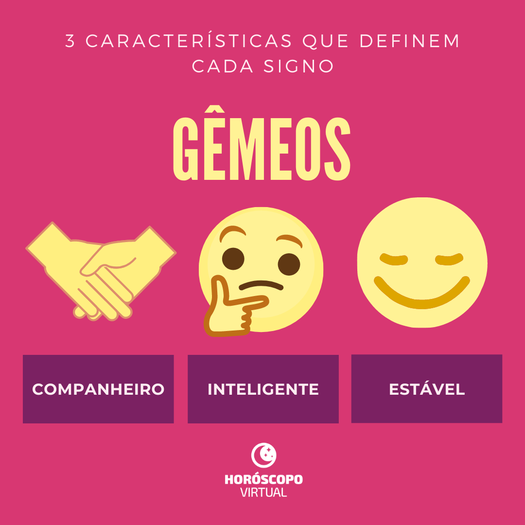 3 características que definem cada signo - Gêmeos