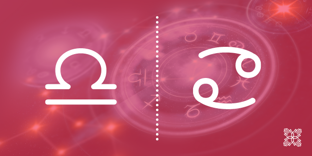 Libra com ascendente em Câncer