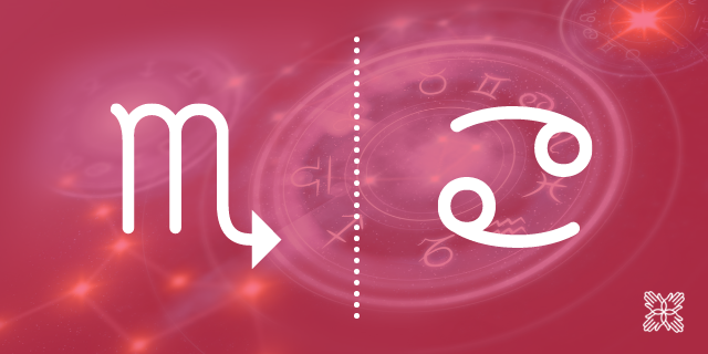 Escorpião com ascendente em Câncer