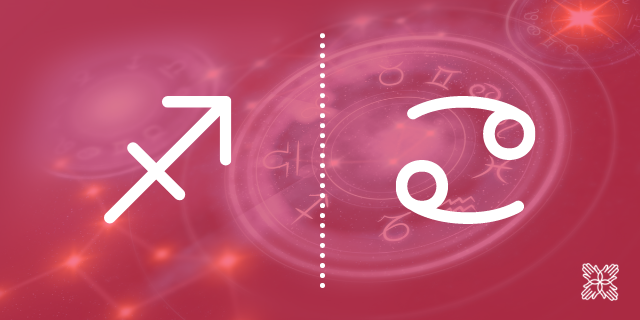 Sagitário com ascendente em Câncer