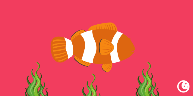 Ilustração do peixe Marlin do filme Procurando o Nemo