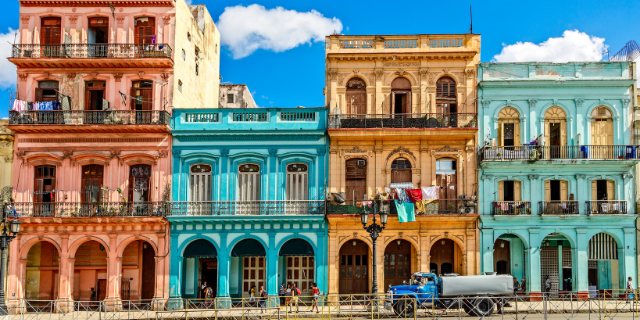 Foto das ruas de Cuba