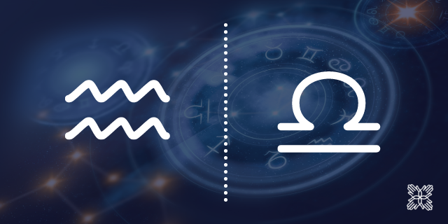 Aquário com ascendente em Libra