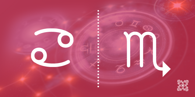 Câncer com ascendente em Escorpião