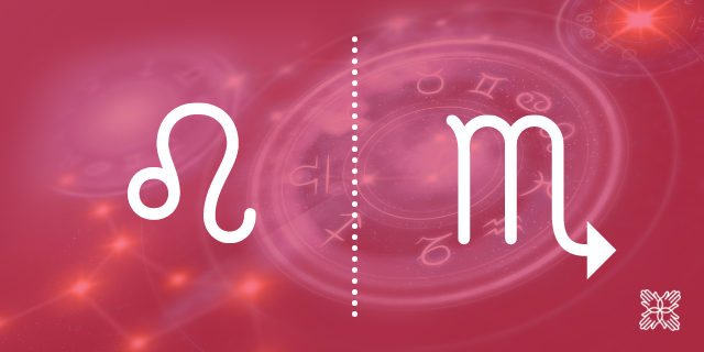 Leão com ascendente em Escorpião