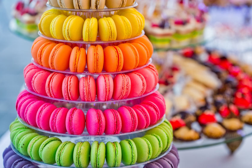 Torre de macarons