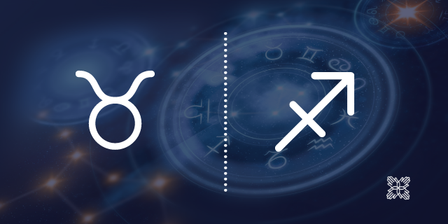 Touro com ascendente em Sagitário