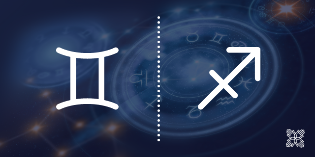 Gêmeos com Ascendente em Sagitário