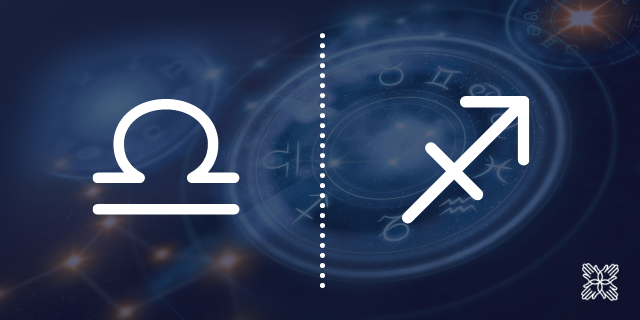 Libra com ascendente em Sagitário