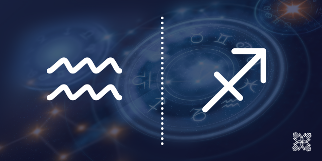 Aquário com ascendente em Sagitário