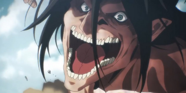 Cena do anime Attack On Titan
