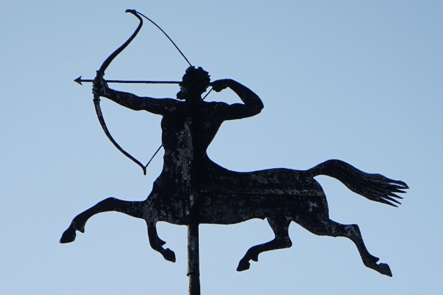 Centauro do conto de Quíron. 