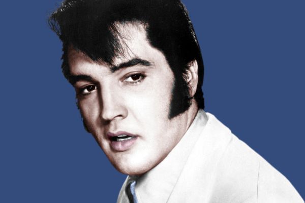 Imagem do cantor Elvis Presley