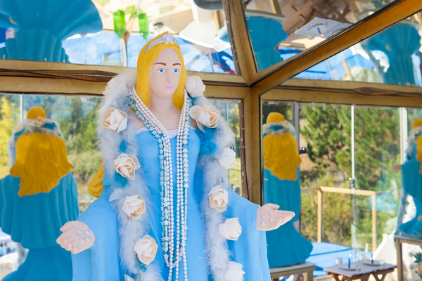 Escultura de Iemanjá.